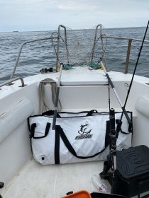 Waterproof And Fresh-keeping Bag For Sea Fishing Incubator (Option: White-55L)