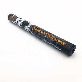 Skull Print Super Stroke  Club Gripper Ultra-Thin Comfortable Grip Mid Slim 2.0 3.0 (Option: 2.0-Orange)