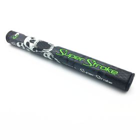 Skull Print Super Stroke  Club Gripper Ultra-Thin Comfortable Grip Mid Slim 2.0 3.0 (Option: 2.0-Green)