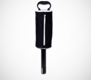 supplies plastic tube (Color: Black)