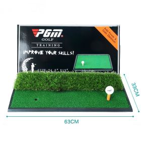 Turf Practice Mat For Driving Hitting Chipping Artificial Grass Backyard (Option: Green-Q1 unit)