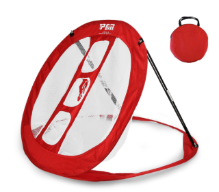 Golf cutting practice net (Color: Red)