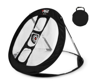 Golf cutting practice net (Color: Black)