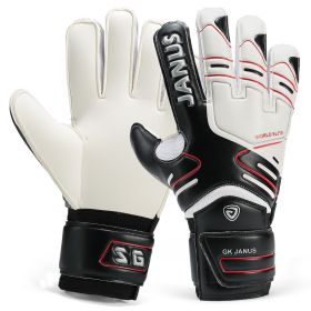 Football goalkeeper gloves (Option: Black-7number)