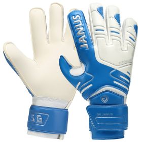 Football goalkeeper gloves (Option: Blue-8number)