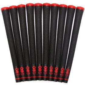 Golf Grips 5 Colors Rubber Club Grips F (Color: Black)