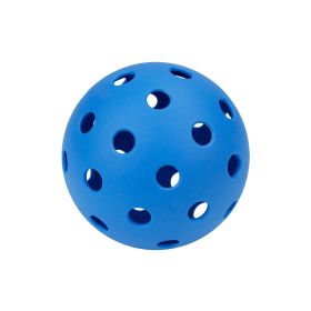 74mm40 Well Plastic Pickleball (Color: Blue)