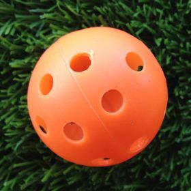 Golf Sporting Goods Hollow Colored Balls (Option: Orange-1PCS)