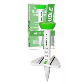 Silica Gel 1 Pc Golf Tee Set Accessories (Color: Green)