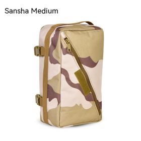 Multifunctional Storage Cycling Portable Travel Bag (Option: Sansha Camouflage Medium)