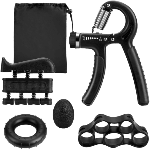 Hand Grip Adjustable Trainer Gripper Strengthener Gym Strength Exerciser Adjustable Heavy Gripper Fitness Hand Exerciser Grip Wrist Training Increase Hand Grip Adjustable Trainer Gripper Strengthener Gym Strength Exerciser Adjustable Heavy Gripper Fitness Hand Exerciser Grip Wrist Training Increase