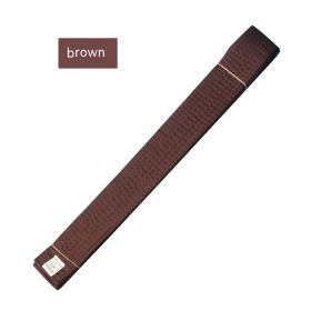 Simple Solid Color Taekwondo Belt Ribbon (Option: Coffee Belt-280cm)